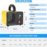 Purificatore d'aria-Generatore Ozono