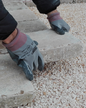 PLM pavimento in masselli autobloccanti in cement