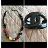 Collana più bracciale. 