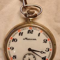 Orologio da tasca vintage. Molnija. Made in URSS.