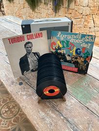 Vecchio giradischi a valigetta Fonmusik Transistor