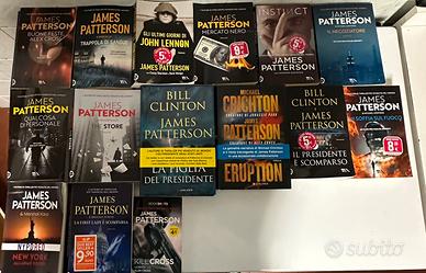 15 libri James Patterson