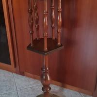 Posacenere a colonna legno marmo