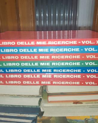 7 volumi "Il libro delle mie ricerche" Ed. Piccoli