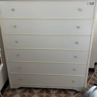 Mobile giroletto singolo bianco