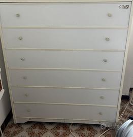 Mobile giroletto singolo bianco