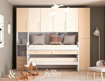 Cameretta Ponte Nemo New Letti Salvaspazio