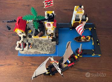 SET LEGO 6277 Isola dei Pirati 100% completo