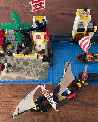SET LEGO 6277 Isola dei Pirati 100% completo