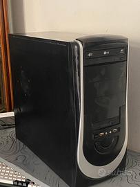 Pc ufficio e gaming+monitor+periferiche