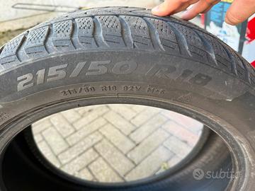 4 gomme Pirelli Sottozero 215 50 R18