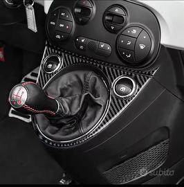 Cover in carbonio per cambio Fiat 500 