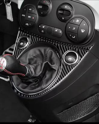 Cover in carbonio per cambio Fiat 500 