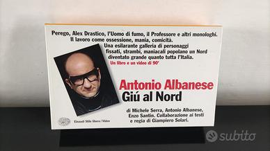 Giù al Nord - Antonio Albanese - VHS+LIBRO+risate