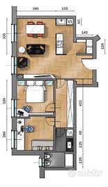 Bilocale a Sorgane libero da subito