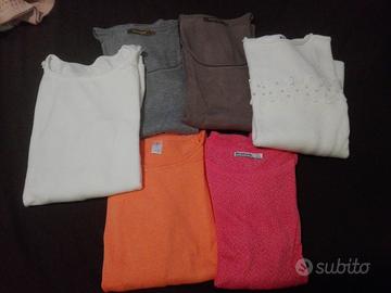 Lotto donna maglie lunghe leggere (44)