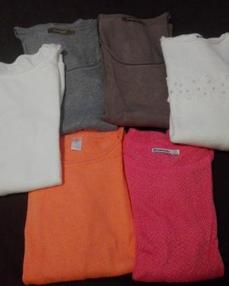 Lotto donna maglie lunghe leggere (44)