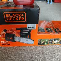 Motosega nuova black&decker