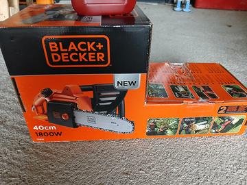 Motosega nuova black&decker