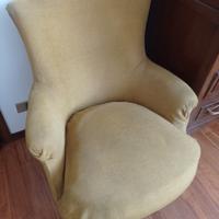 Poltrona vintage anni 40 