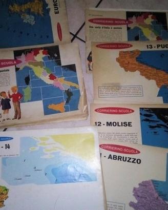 Corrierino anni 50 Europa e Italia 50 numeri