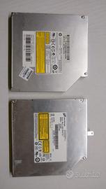 Lotto di 2 Masterizzatori DVD per Notebook (Sata)