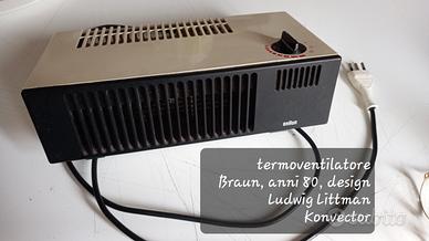 termoventilatore design Braun vintage