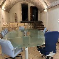 Tavolo riunioni in vetro temperato