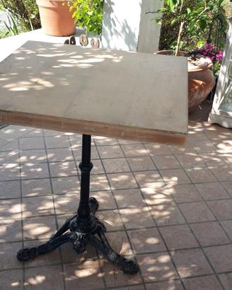 Tavolo base in ghisa