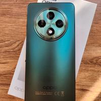 OPPO Reno 12 FS 5G Black green + cover e caricator