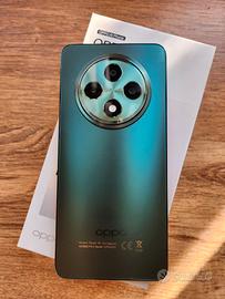 OPPO Reno 12 FS 5G Black green + cover e caricator