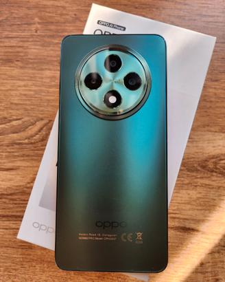 OPPO Reno 12 FS 5G Black green + cover e caricator