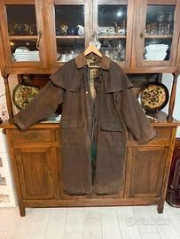 Cappotto trench cerato uomo taglia M Joviel 100%co