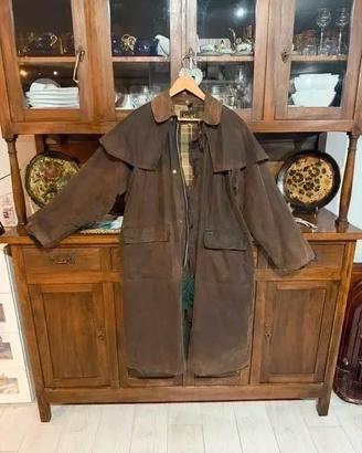 Cappotto trench cerato uomo taglia M Joviel 100%co