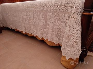 Copriletto uncinetto 