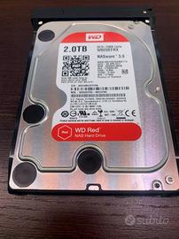HARD DISK 3,5 WD RED NASWARE 2 TB