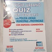 manuale e libro quiz per concorso vigile urbano