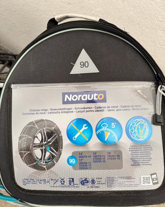 Catene da neve Norauto Gruppo 90 (9mm): NUOVE