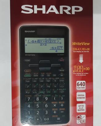 Calcolatrice scientifica Sharp EL-W506T GY