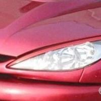 Palpebre fanali anteriori PEUGEOT 206