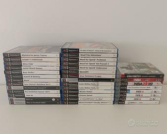 LOTTO 35 VIDEOGIOCHI SONY PLAYSTATION 2 PS3 3 PS3