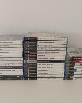 LOTTO 35 VIDEOGIOCHI SONY PLAYSTATION 2 PS3 3 PS3