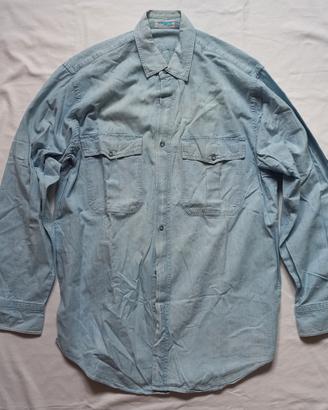 Camicia uomo jeans 37 S 