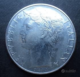 Moneta da 100 lire del 1978