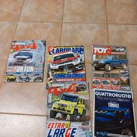 5 riviste auto/fuoristrada