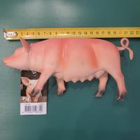 Maiale in gomma rosa