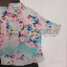 CAMICIA DONNA P PEPE AZZ FIORI ROSA