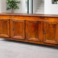 Antica credenza in noce a quattro ante primi '800