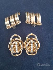 n.2 paia di orecchini eleganti