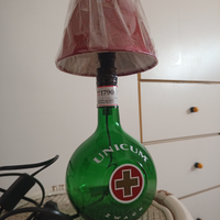 Lampada unicum liquore. Lampada artigianale nuova